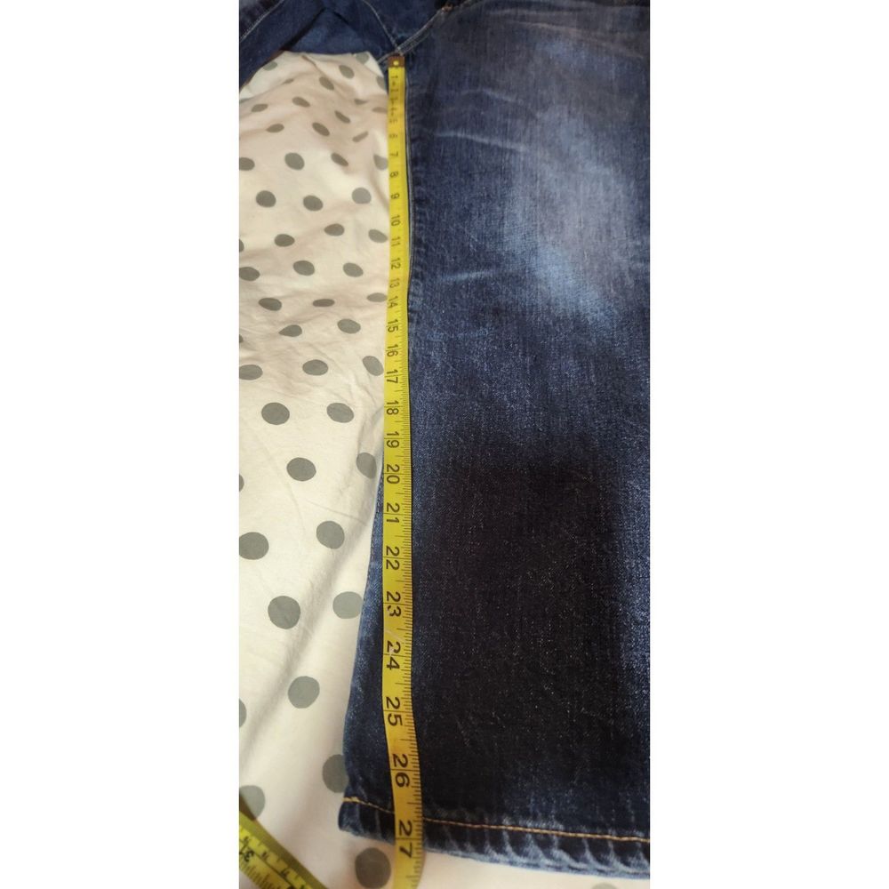 AG Adriano Goldschmied Women's High Rise Jeans in Dark Blue - Picture 15 of 16